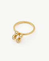 Atom Ring | 18ct Gold Vermeil