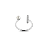 Archival Open Pearl Ring