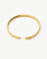 Classic Hinged Bangle | 18ct Gold Vermeil