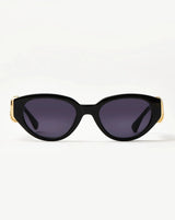 Jimmy Fairly Melissa Cat-Eye Sunglasses | Gold Plated/Black