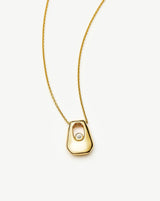 Lucy Williams Arco Pendant Necklace | 18ct Gold Vermeil