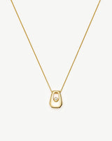 Lucy Williams Arco Pendant Necklace | 18ct Gold Vermeil