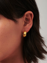 Lucy Williams Entwine Ridge Hoop Earrings