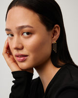 Savi Waterfall Drop Earrings | 18ct Gold Vermeil