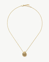 Spiral Mini Pendant Necklace | 18ct Gold Plated