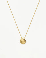 Spiral Mini Pendant Necklace | 18ct Gold Plated