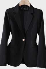 Blazer à la Coupe Moderne et Élégante