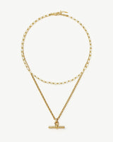The Andy Pearl Necklace Set | 18ct Gold Plated/Pearl