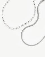 The Go-To Bracelet Set | Platinum Plated