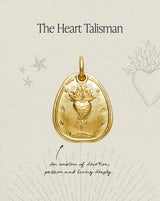 The Heart Talisman Pendant | 18ct Gold Plated