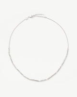 Wavy Ridge Chain Choker