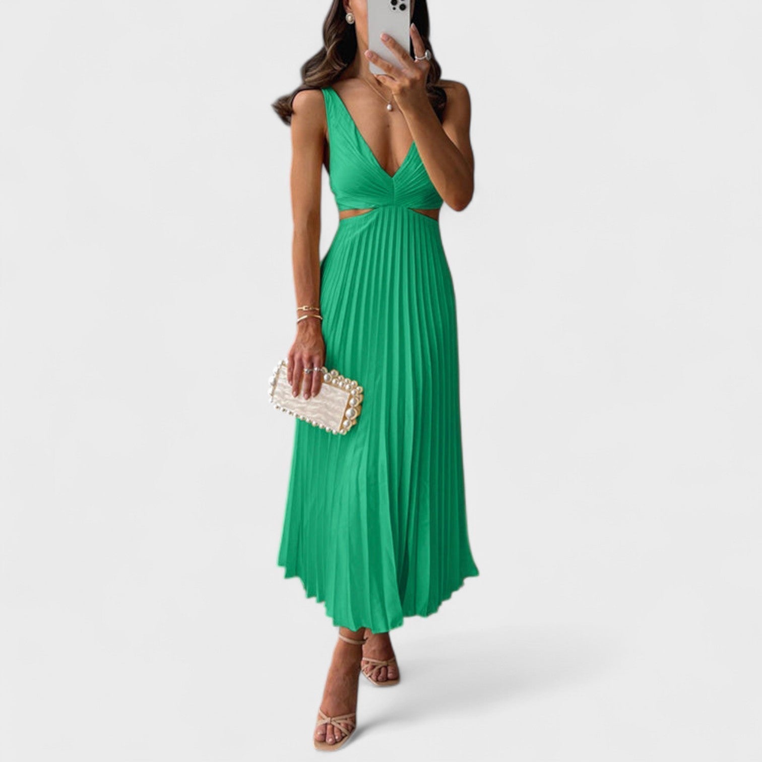 Eva – Robe Midi Fluide
