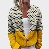 Madalena – Cardigan Floral d'Automne