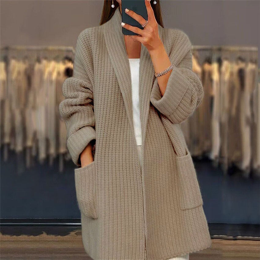 Teresa - Cardigan en Maille à Poches
