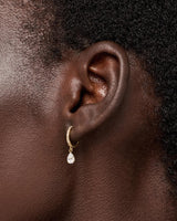 Delicate Huggie Hoops - Elise