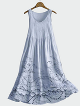 Vestido com Renda Inglesa