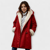 Ana – Manteau Douillet à Fourrure