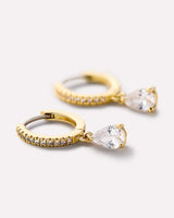 Delicate Huggie Hoops - Elise