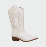 Bottes cowboy western en cuir
