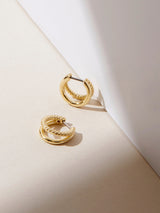 Small Hoop Earrings - Jesse