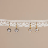 Black Rhodium Georgian Drop Earrings