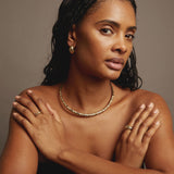 Aurate x Frye: Western Stitch Collar Necklace
