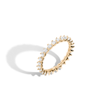 Three-Prong Lab Grown Diamond Eternity Ring