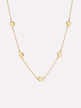 Flower Station Necklace - Rowena Necklace