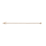 Lab Grown Diamond Georgian Tennis Bracelet