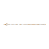 Lab Grown White Sapphire Mosaic Tennis Bracelet