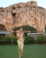 Bárbara – Robe Maxi en Satin