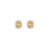 Lab Grown Yellow Canary Alexandra Earrings