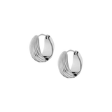 Shell Hinged Hoop Earrings