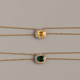 Lab Grown Yellow Canary Alexandra Necklace