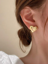 Boucles d'Oreilles Cœur