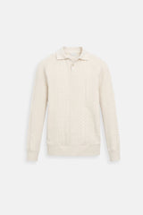 Sweater de Malha Misturada - Relaxada