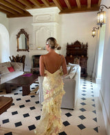 Julieta – Robe Longue à Volants