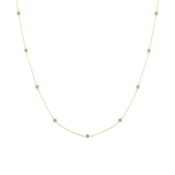 Aurate x Frye: Turquoise Station Necklace