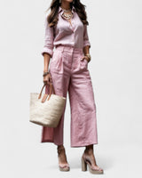 Isadora – Look Casual Chic Rose