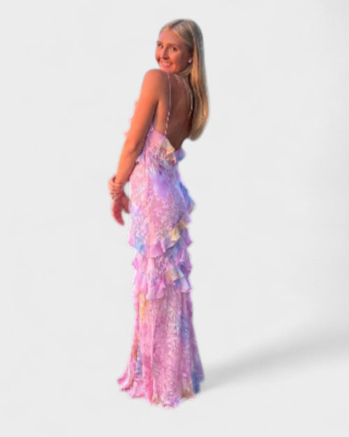 Julieta – Robe Longue à Volants
