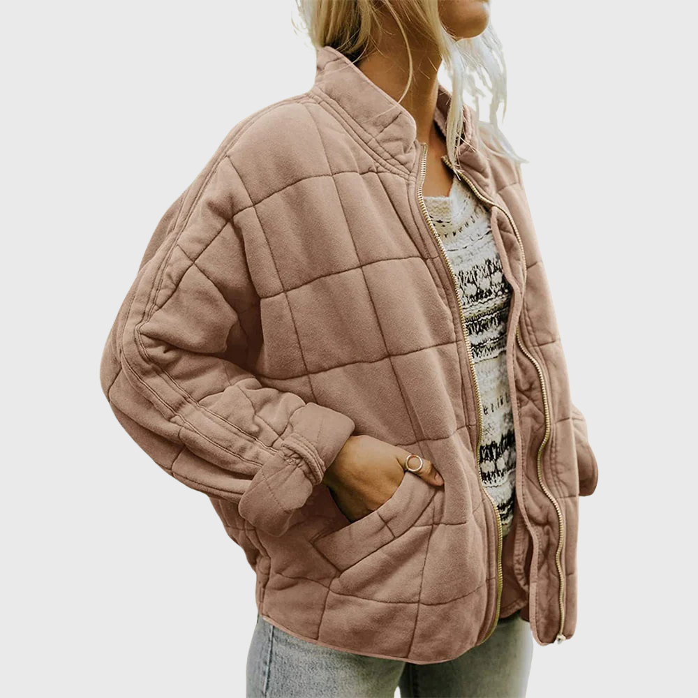 Sofia – Manteau Matelassé Mi-Saison