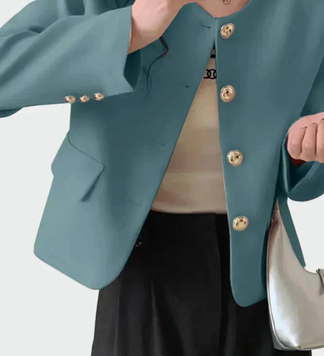 Blazer à la Coupe Élégante