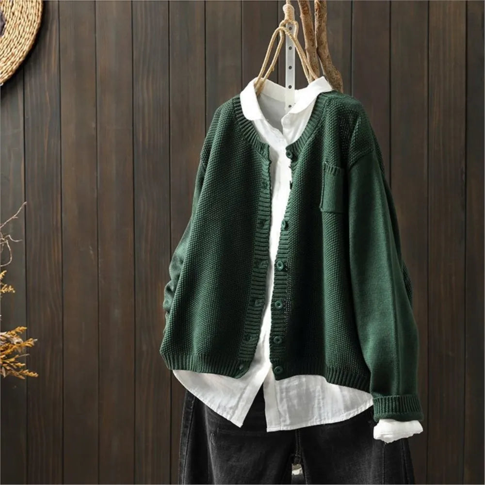 Marlene – Cardigan en Lin