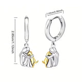 Boucles d'Oreilles Fidélité — Fermoir Rond