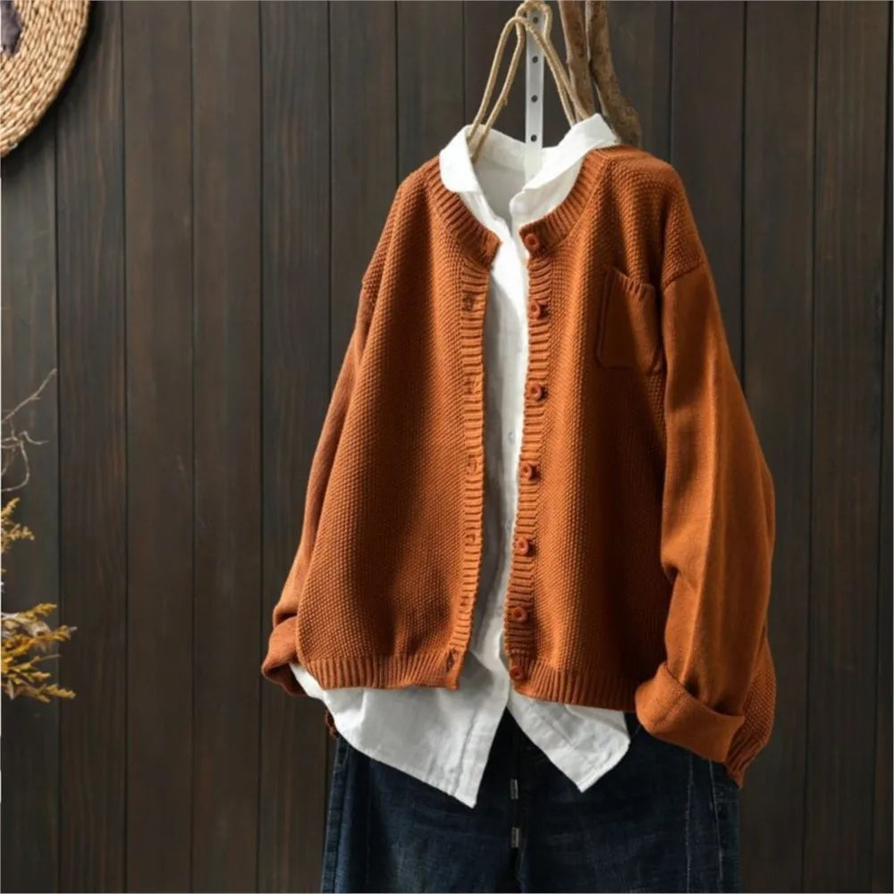Marlene – Cardigan en Lin