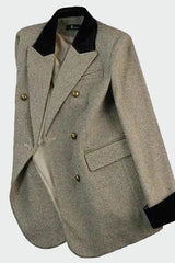 Manteau à Double Boutonnage