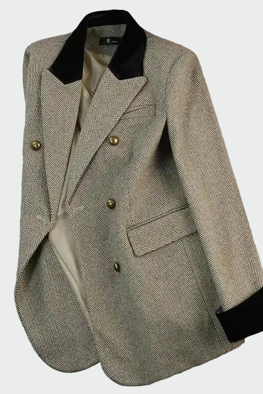 Manteau à Double Boutonnage