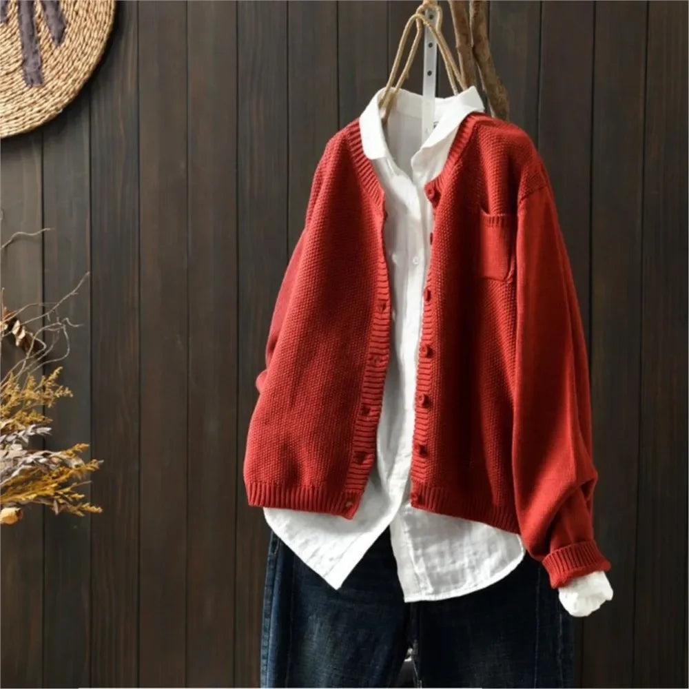 Marlene – Cardigan en Lin