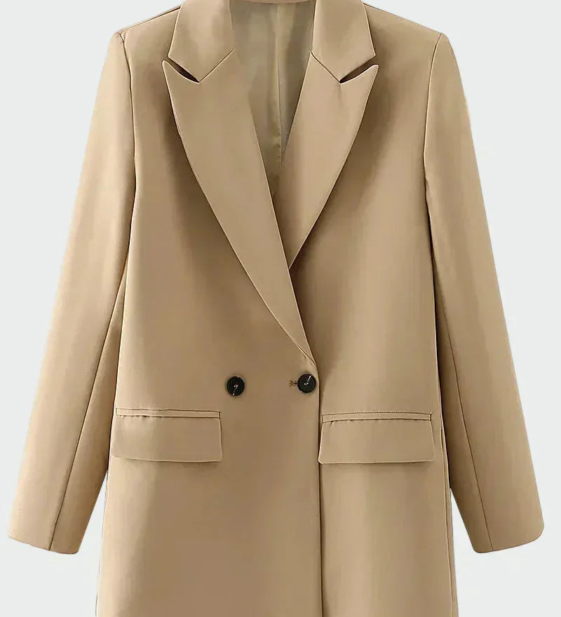 Manteau Oversize à la Coupe Moderne