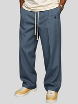 Edgar - Pantalon Homme Élégant à Cordon